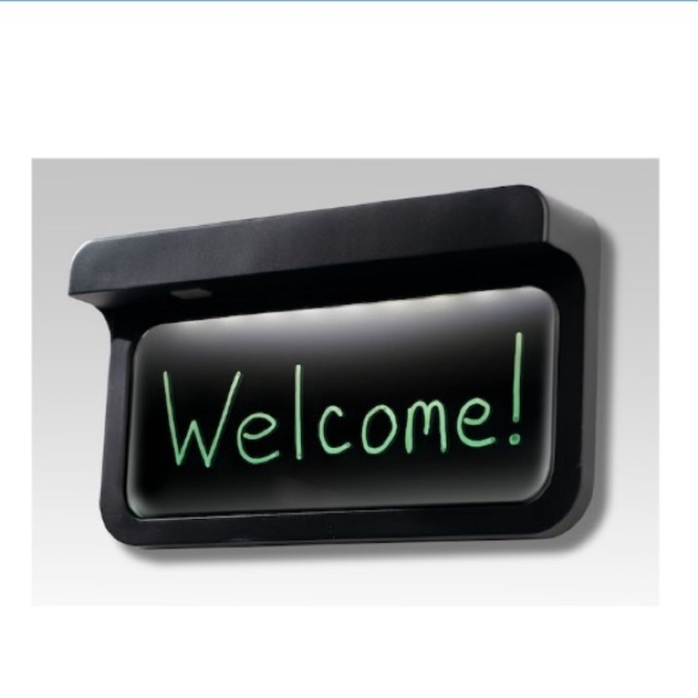 Welcome sign